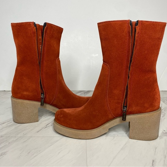 La Canadienne Zed Red Heeled Boot 9M - Picture 7 of 15